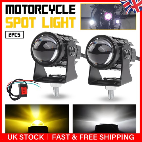 Motorcycle led headlight - 2x,