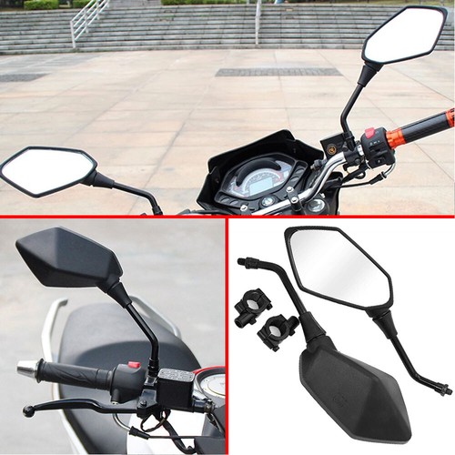 Motorcycle bar end mirrors - motorcycle,