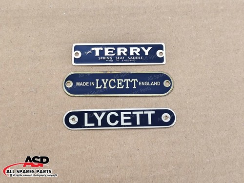 Lycett seat badge - lycett,
