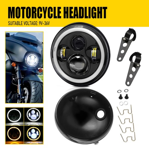 Motorcycle led headlight - motorcycle,