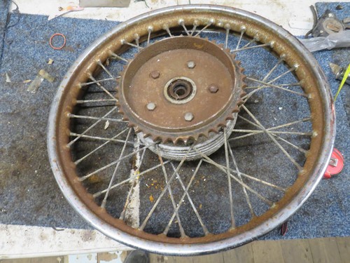 Ajs matchless 350 500 rear - matchless,