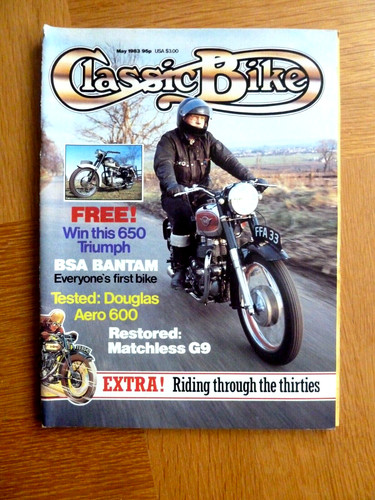 Classic bike magazine may 1983 - classic,