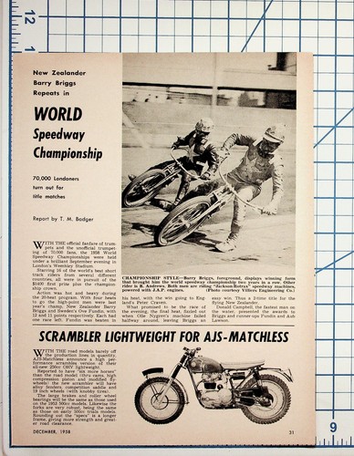 1958 barry briggs - barry, world