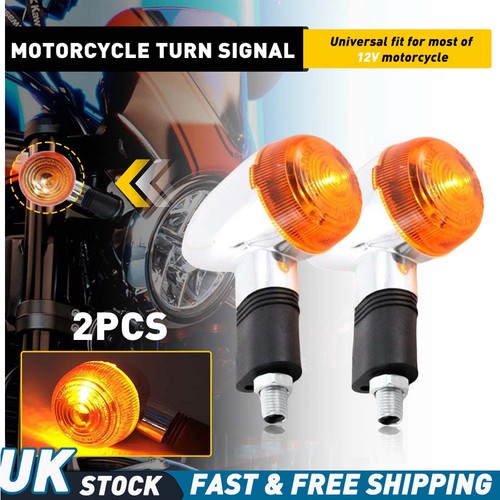 Amber lens motorcycle turn - amber,
