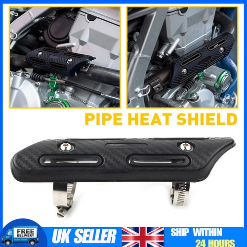 Exhaust pipe heat - shield, heel