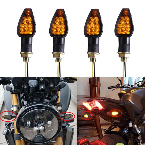 Motorcycle turn signals - 4x,