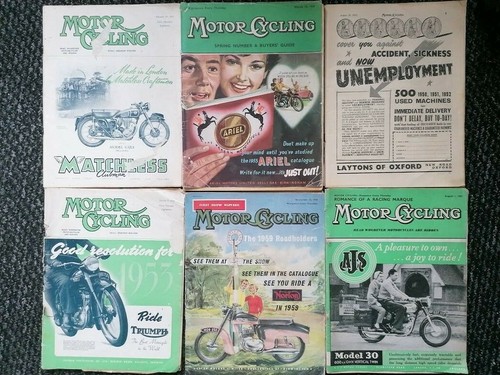 Motor cycling magazines - motor,